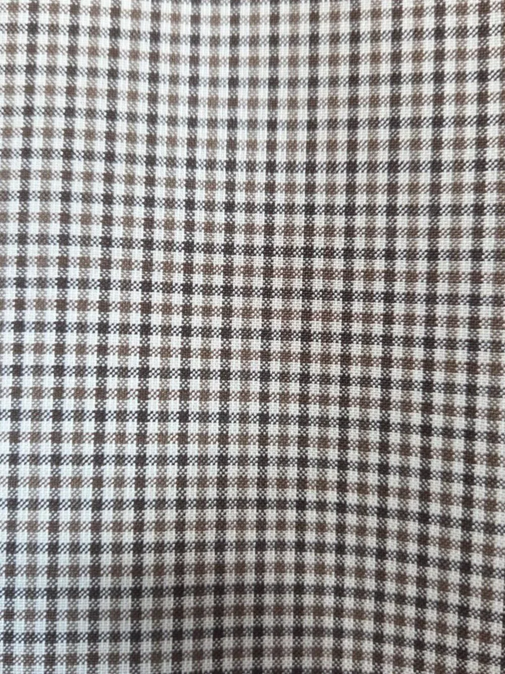 Brooks Brothers 1818 Madison Blazer Brown Gingham Plaid Silk Wool Sport Coat 46R